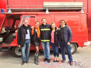Les PDC à l'exercice des Pompiers 28 mars 2015