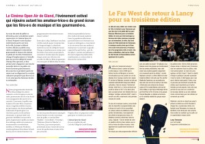 Article L'Agenda "Lancy Tennessee"